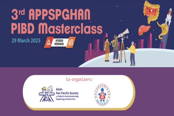 3rd APPSPGHAN PIBD Masterclass – 29th March 2025