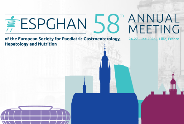 ESPGHAN 58th Annual meeting Lille, France, on 24-27 June 2026